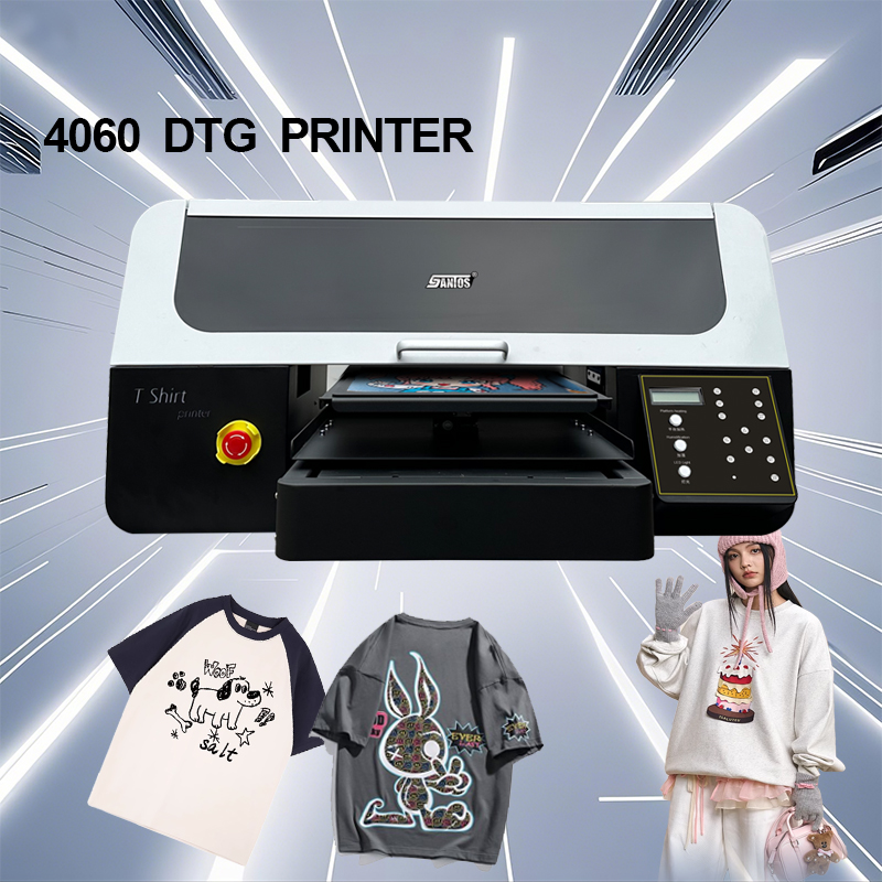 Commercial Printing Machine For Clothes - Принтер для футболок DTG, цифровая печатная