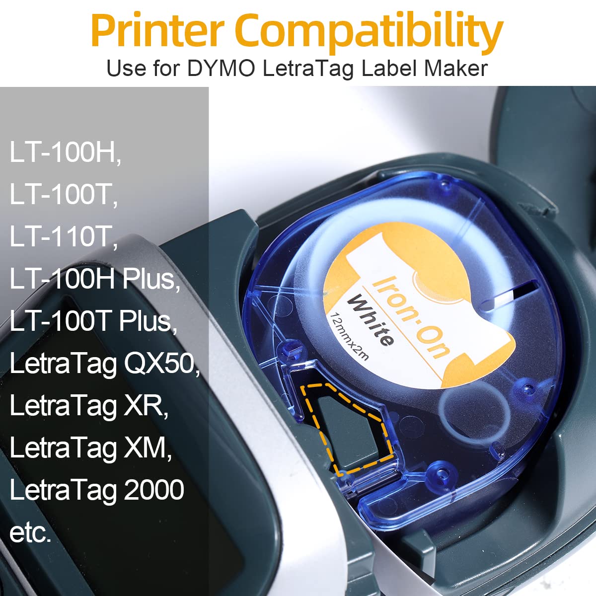 5Pk совместимый с Dymo LetraTa – обзор и цена Commercial Fabric Printing Machine