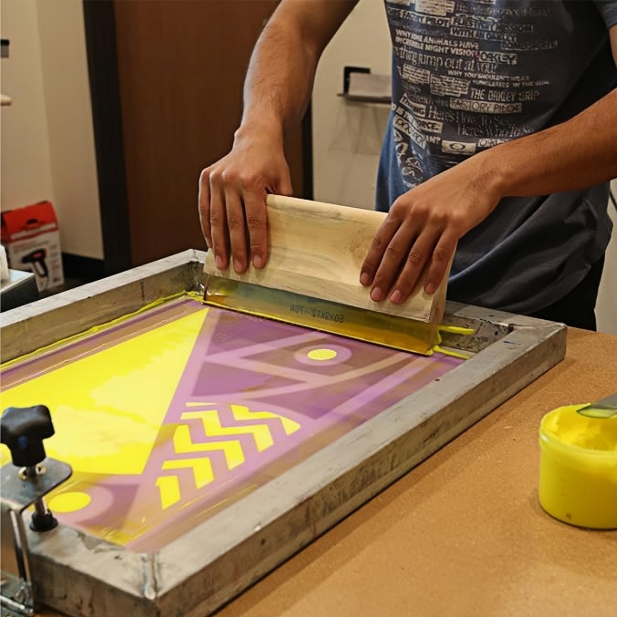 Алюминиевая шелковая рамка 43  – обзор и цена Screen Printing Frame Mesh